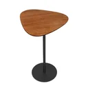 Ver imagem 1 de Mesa Lateral Afrodite Paleta Base de Aço Inoxidável 65cm