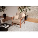 Ver imagem 2 de Poltrona Paris Corda nautica luxury linho bege com almofadas