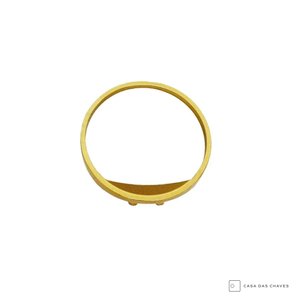 Puxador Afro Zen Grande Afro Grande Dourado