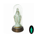 Ver imagem 1 de Imagem Fosforescente Nossa Senhora Das Graças Santíssima Virgem Maria com Redoma Imagem Brilha no