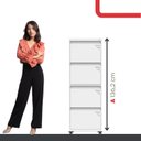 Ver imagem 6 de Gaveteiro Arquivo em Aço 4 Gavetas Of04sltcm