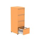 Ver imagem 3 de Gaveteiro Arquivo em Aço 4 Gavetas Of04sltcm