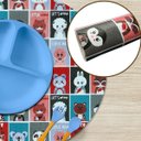 Ver imagem 1 de 4 Jogo Americano Redondo Infantil Pets Impermeável Pvc