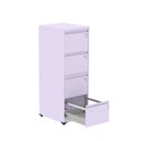 Ver imagem 3 de Gaveteiro Arquivo em Aço 4 Gavetas Of04sltcm