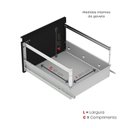 Ver mais imagens de Gaveteiro Arquivo em Aço 4 Gavetas Of04sltcm