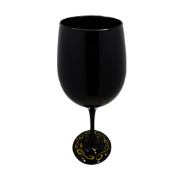 Taça Preta Pomba Gira Rosa Vermelha e Dourado - 4