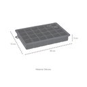 Ver imagem 3 de Forma de Gelo Silicone Preto Retangular 24 Cubos 1un