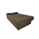 Ver imagem 2 de Sofá Cama 3 Lugares 197cm Soho Suede Marrom Herrero Decor