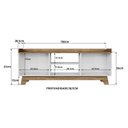 Ver imagem 3 de Rack para Tv até 65 Polegadas 100% Mdf 150x61cm Jhon