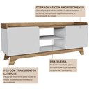 Ver imagem 7 de Rack para Tv até 65 Polegadas 100% Mdf 150x61cm Jhon