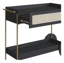 Ver imagem 6 de Carrinho Bar Porta Taças 110 cm:Nero/Dourado
