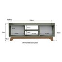 Ver imagem 3 de Rack para Tv até 65 Polegadas 100% Mdf 150x61cm Jhon