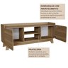 Rack para Tv até 65 Polegadas 100% Mdf 150x61cm Jhon - 8