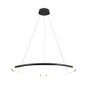 Ver imagem 1 de Pendente Bella Nebula Preto e Branco 87cm 35w 3000k 1750lm DW005SB