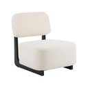 Ver imagem 3 de Poltrona Molise Revestidos em Tecido Bouclê 77x65x75,5cm