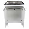 Balcão de Lavanderia 100% Mdf com Tanque Inox 48lt - 5