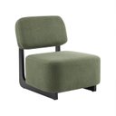 Ver imagem 3 de Poltrona Molise Revestidos em Tecido Bouclê 77x65x75,5cm