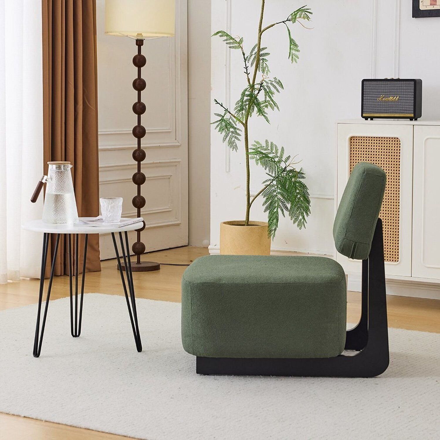 Poltrona Molise Revestidos em Tecido Bouclê 77x65x75,5cm - 12