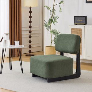 Poltrona Molise Revestidos em Tecido Bouclê 77x65x75,5cm
