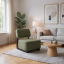 Ver imagem 2 de Poltrona Molise Revestidos em Tecido Bouclê 77x65x75,5cm