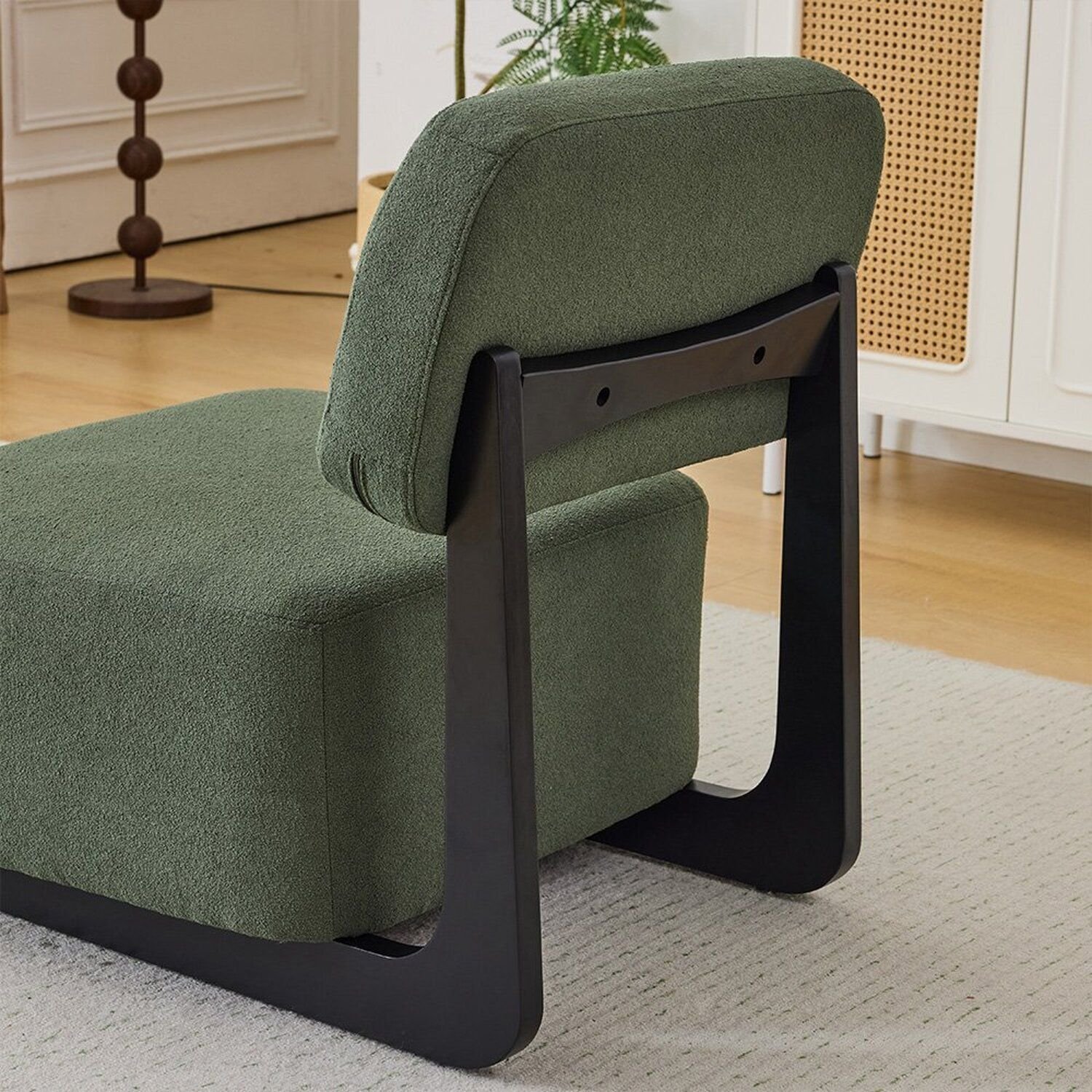 Poltrona Molise Revestidos em Tecido Bouclê 77x65x75,5cm - 11