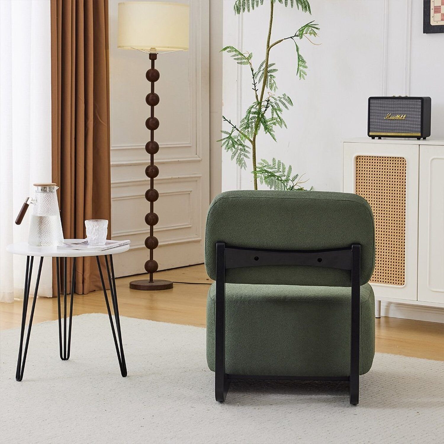 Poltrona Molise Revestidos em Tecido Bouclê 77x65x75,5cm - 10