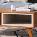 Ver imagem 5 de Mesa de Centro Retangular 1 Nicho Jeri Marrom