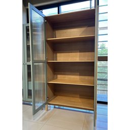 Cristaleira 190cm 2 Portas - Madeira Maciça Linha Barcelona  - 10