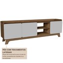 Ver imagem 5 de Rack para Tv até 75 Polegadas 100% Mdf 200x 61x 38,5 John