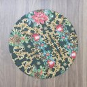 Ver imagem 1 de Kit Capa de Sousplat Natal Pinha com Arabesco 06 Peças