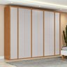 Guarda-roupa 8 Portas 6 Gavetas 100% Mdf Ergon - 2