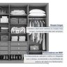 Guarda-roupa 8 Portas 6 Gavetas 100% Mdf Ergon - 8