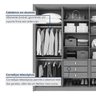 Guarda-roupa 8 Portas 6 Gavetas 100% Mdf Ergon - 6