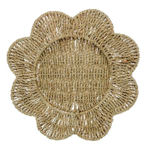 Sousplat de Sisal Flor 32cm - Wolff