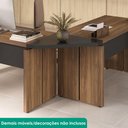 Ver imagem 2 de Conexao para Mesa Escritorio Tamburato 59x59 Y37 Preto Artany
