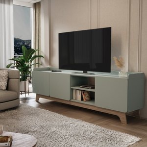 Rack para TV até 75 polegadas 100% MDF 200x 61x 38,5  John