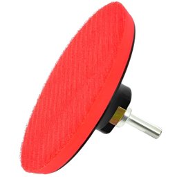 Suporte de Borracha para Disco de Lixa Boina 115mm Aderente com Adaptador | Fertak - 5