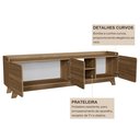 Ver imagem 4 de Rack para Tv até 75 Polegadas 100% Mdf 200x 61x 38,5 John