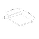 Ver imagem 2 de Tampo para Balcão 20 Cm 1530 Linha Iluminata Genialflex