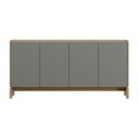 Ver imagem 3 de Armário Multiuso para Escritório em Madeira Maciça e MDF Barcelona	