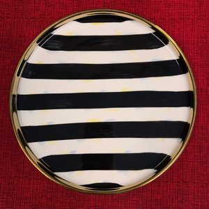 Prato em Porcelana Coleção Gaia - Unidade Raso