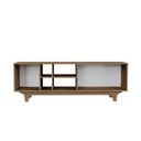 Ver mais imagens de Rack para TV até 65 Polegadas 100% MDF 160cm 160x55x40cm Lars Marrom