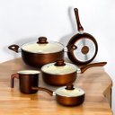 Ver imagem 2 de Jogo de Panelas Antiaderente Revestimento Cerâmico Roma