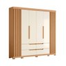 Guarda-roupa 06 Portas e 04 Gavetas Doble Casal - 3