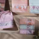 Ver imagem 3 de Kit C/ 3 - Toalhas de Banho - Felpuda - Soft Kids - Meninas - 100% Algodão - Appel