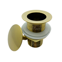 Ver imagem 2 de Válvula Click Metal Dourada Para Banheiros E Lavabos 1.1/4 Fineza