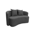 Ver imagem 5 de Sofá Decorativo Montreal 150cm Orgânico Suede Cinza