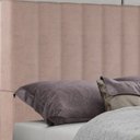 Ver imagem 6 de Cabeceira Solteiro 88 cm Dubai Veludo Rose Soon
