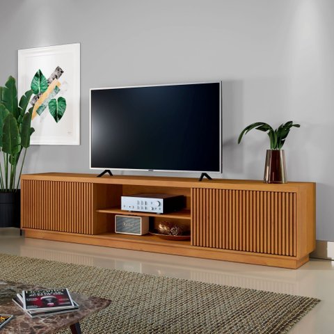 Rack para TV Arezzo 180 cm Naturalle Mavaular