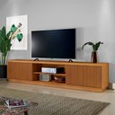 Ver imagem 1 de Rack para TV Arezzo 180 cm Naturalle Mavaular